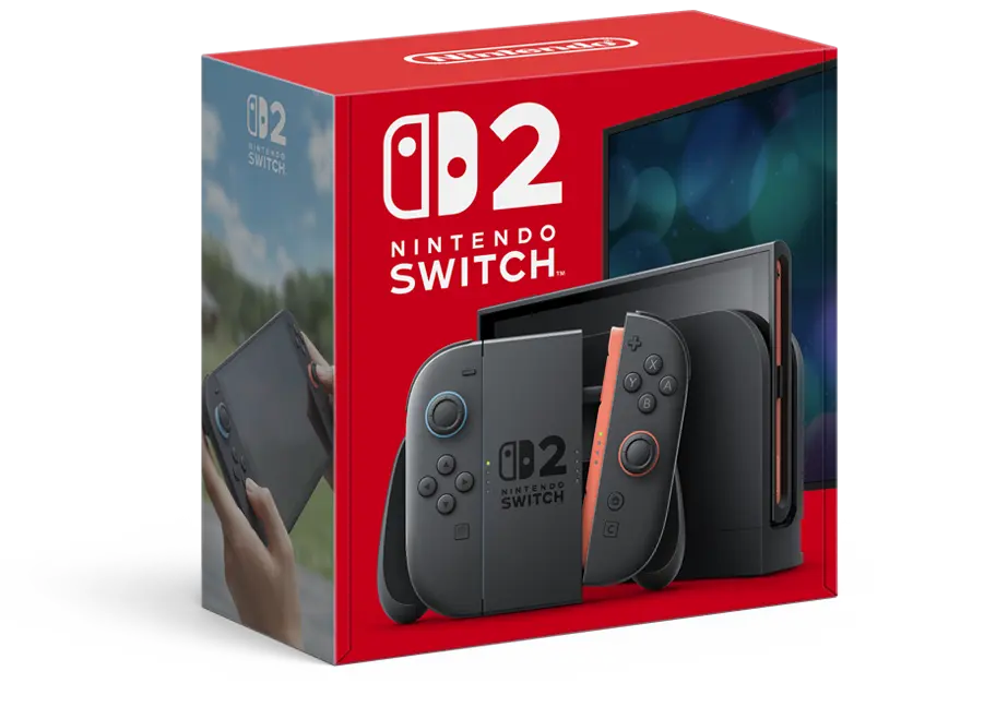Nintendo Switch 2 retail packaging
